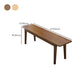 11.7-inch Width Modern Seating Bench Solid Wood Rectangle Solid Color Bench Clearhalo 'Benches' 'Chairs & Seating' 'furn' 'furn_benches' 'Furniture' 'Living Room Furniture' 6370405