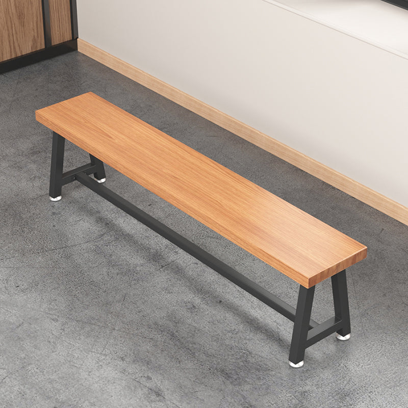 11.7-inch W Modern Entryway Bench Solid Wood Rectangle Seating Bench 79"L x 12"W x 18"H Clearhalo 'Benches' 'Chairs & Seating' 'furn' 'furn_benches' 'Furniture' 'Living Room Furniture' 6370407