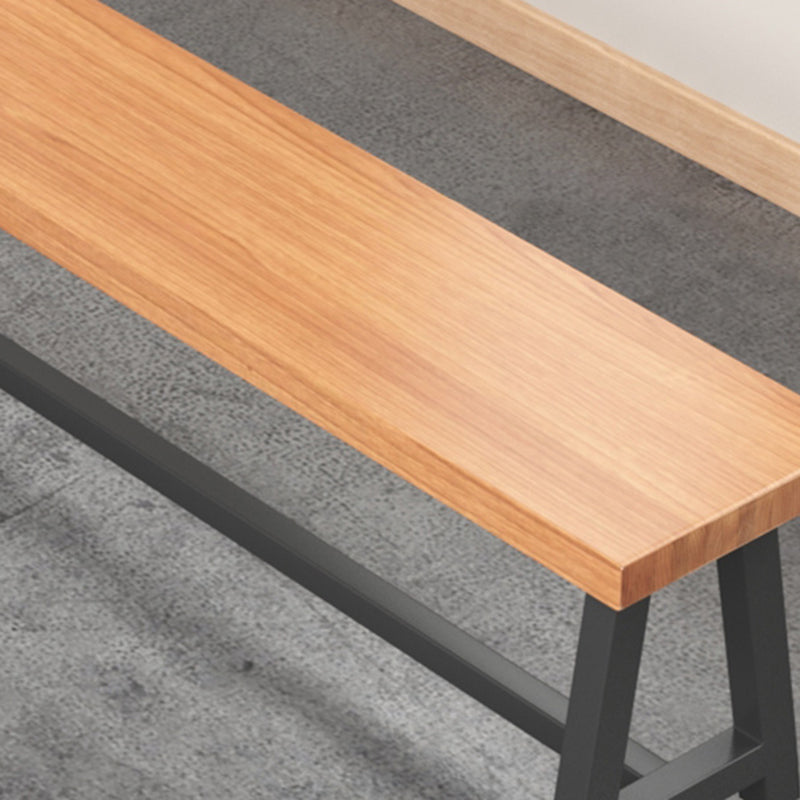 11.7-inch W Modern Entryway Bench Solid Wood Rectangle Seating Bench Clearhalo 'Benches' 'Chairs & Seating' 'furn' 'furn_benches' 'Furniture' 'Living Room Furniture' 6370410