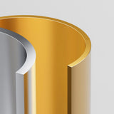 Appuntamento con appalto per appendiabiti in metallo contemporaneo con scaffali degli scaffali