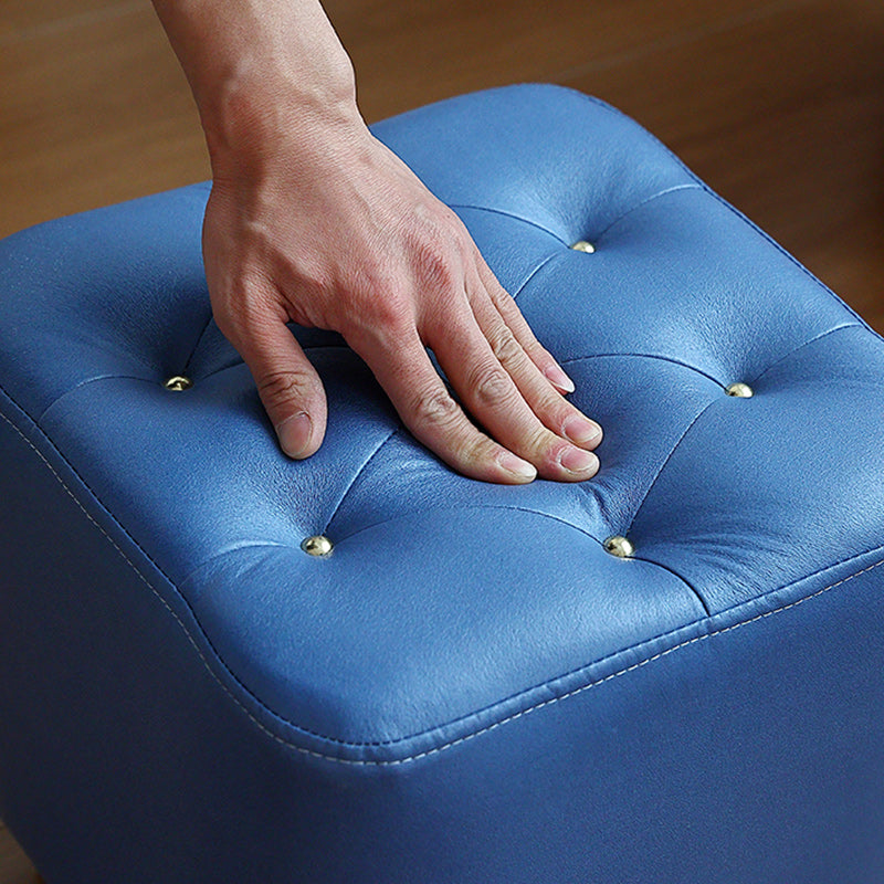 Modern Standard Pouf Water Resistant Square Cube for Home Decor Clearhalo 'furn' 'furn_ottomans_poufs' 'Furniture' 'Living Room Furniture' 'Ottomans & Poufs' 'ottomans_poufs' 6370671