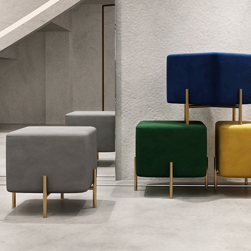 Gorgeous Solid Color Standard Scratch Resistant Standard for Living Room Clearhalo 'furn' 'furn_ottomans_poufs' 'Furniture' 'Living Room Furniture' 'Ottomans & Poufs' 'ottomans_poufs' 6370703