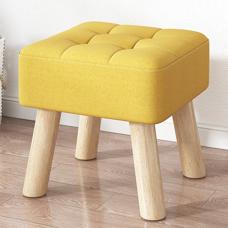 Purple Modern Standard Water Resistant Square Standard for Living Room Beige 1 Piece Clearhalo 'furn' 'furn_ottomans_poufs' 'Furniture' 'Living Room Furniture' 'Ottomans & Poufs' 'ottomans_poufs' 6370724