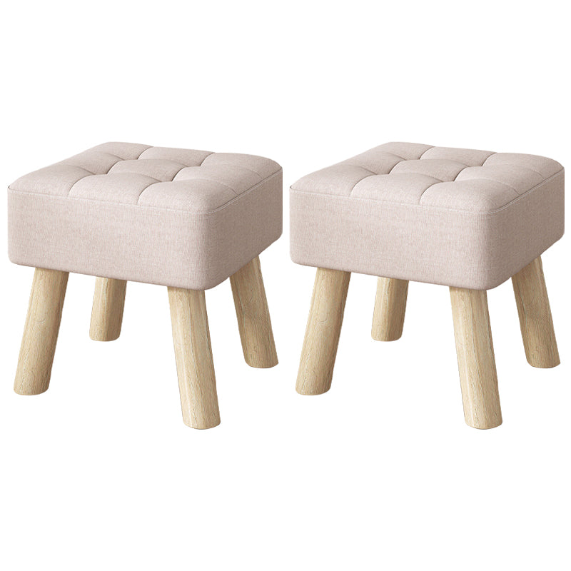 Purple Modern Standard Water Resistant Square Standard for Living Room Grey 2 Piece Set Clearhalo 'furn' 'furn_ottomans_poufs' 'Furniture' 'Living Room Furniture' 'Ottomans & Poufs' 'ottomans_poufs' 6370737