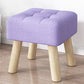 Purple Modern Standard Water Resistant Square Standard for Living Room Purple 1 Piece Clearhalo 'furn' 'furn_ottomans_poufs' 'Furniture' 'Living Room Furniture' 'Ottomans & Poufs' 'ottomans_poufs' 6370744