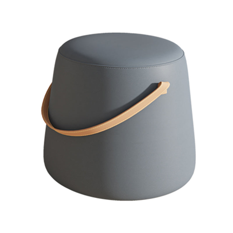 Orange Contemporary Pouf Water Resistant Pouf for Home Decoration Clearhalo 'furn' 'furn_ottomans_poufs' 'Furniture' 'Living Room Furniture' 'Ottomans & Poufs' 'ottomans_poufs' 6370796