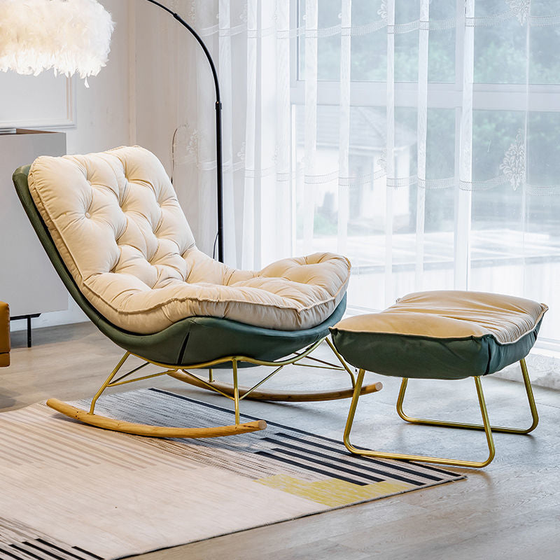 Chaise de basculement contemporain chaise de bascule métal