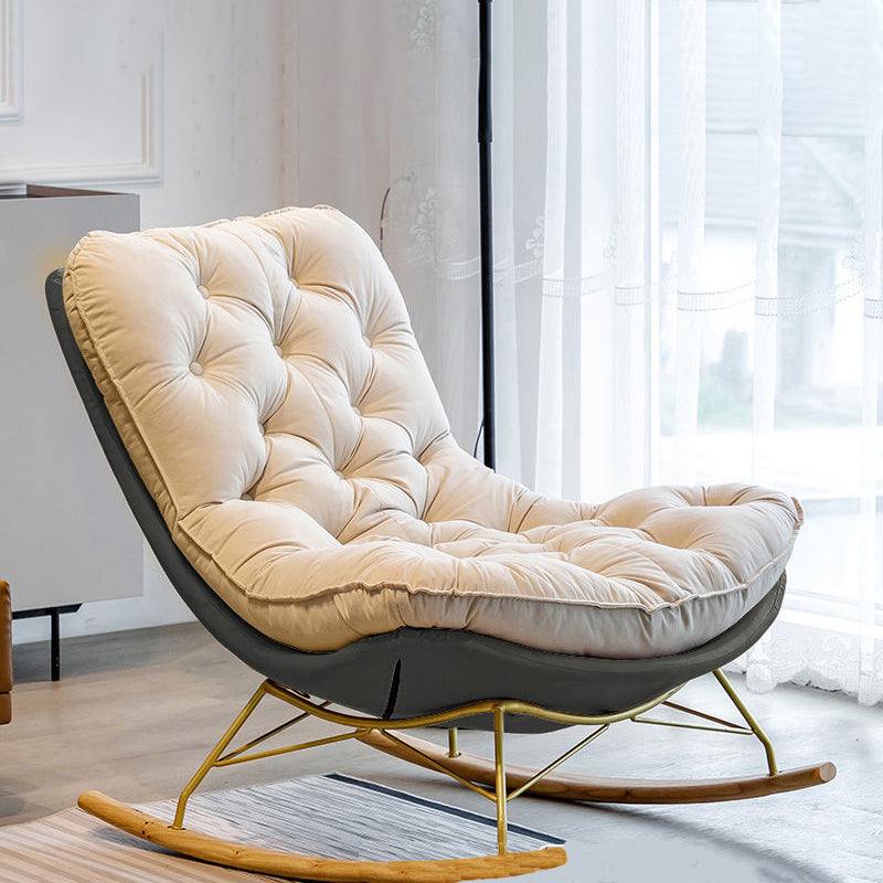 Chaise de basculement contemporain chaise de bascule métal