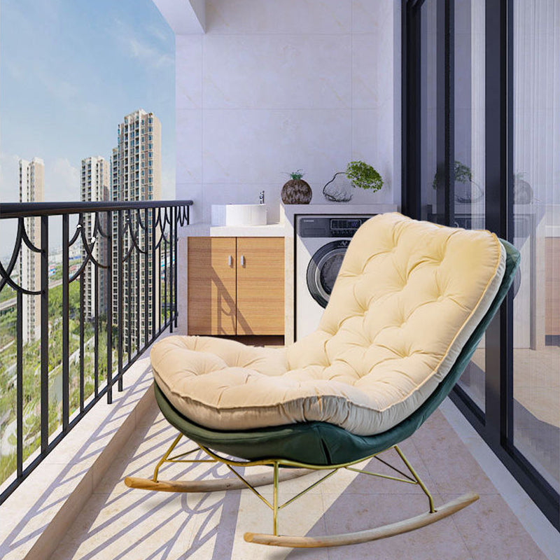 Chaise de basculement contemporain chaise de bascule métal