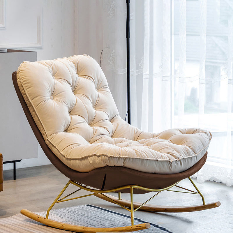 Chaise de basculement contemporain chaise de bascule métal