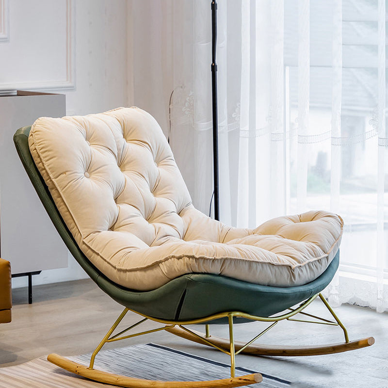 Chaise de basculement contemporain chaise de bascule métal