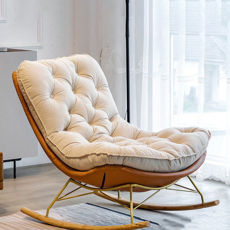 Chaise de basculement contemporain chaise de bascule métal