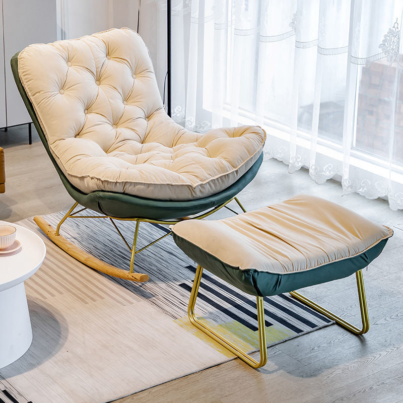 Chaise de basculement contemporain chaise de bascule métal