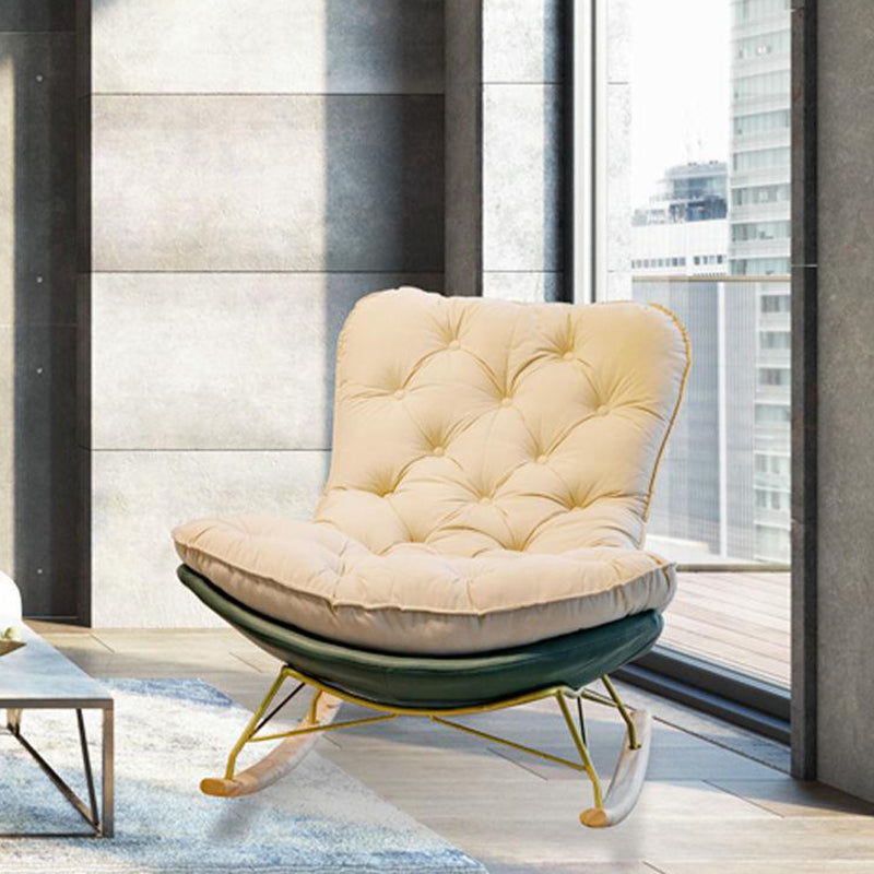 Chaise de basculement contemporain chaise de bascule métal