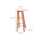 Modern Armless Wooden Counter Stool Oak Wood High Stool with 4 Legs Clearhalo 'Bar Furniture' 'Bar Stools' 'bar_stools' 'furn' 'furn_bar_stools' 'Furniture' 'Kitchen & Dining Furniture' 6370999