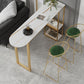 Glam Style Upholstered Counter Stool Armless Bar Stool with Footrest Clearhalo 'Bar Furniture' 'Bar Stools' 'bar_stools' 'furn' 'furn_bar_stools' 'Furniture' 'Kitchen & Dining Furniture' 6371022