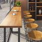 Contemporary Solid Wood Counter Stool Saddle Seat Bar Stool for Indoor Clearhalo 'Bar Furniture' 'Bar Stools' 'bar_stools' 'furn' 'furn_bar_stools' 'Furniture' 'Kitchen & Dining Furniture' 6371126