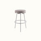 Contemporary Style Counter Stool Upholstered Bar-height Bar Stool with Metal Base Clearhalo 'Bar Furniture' 'Bar Stools' 'bar_stools' 'furn' 'furn_bar_stools' 'Furniture' 'Kitchen & Dining Furniture' 6371527