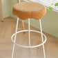 Contemporary Style Counter Stool Upholstered Bar-height Bar Stool with Metal Base Clearhalo 'Bar Furniture' 'Bar Stools' 'bar_stools' 'furn' 'furn_bar_stools' 'Furniture' 'Kitchen & Dining Furniture' 6371529