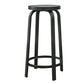 Industrial Metal Counter Height Stools Armless Bar Stool in Black Clearhalo 'Bar Furniture' 'Bar Stools' 'bar_stools' 'furn' 'furn_bar_stools' 'Furniture' 'Kitchen & Dining Furniture' 6371649