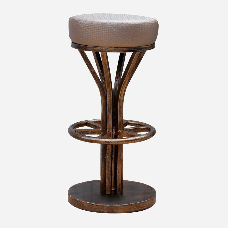Contemporary Stainless Steel Counter Height Stools Backless Stool Clearhalo 'Bar Furniture' 'Bar Stools' 'bar_stools' 'furn' 'furn_bar_stools' 'Furniture' 'Kitchen & Dining Furniture' 6372328