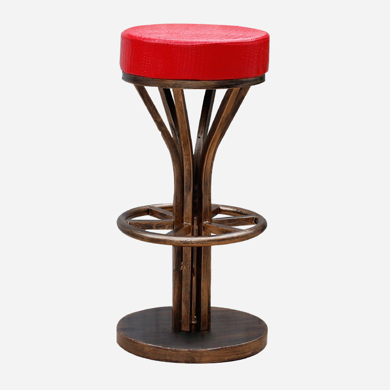 Contemporary Stainless Steel Counter Height Stools Backless Stool Clearhalo 'Bar Furniture' 'Bar Stools' 'bar_stools' 'furn' 'furn_bar_stools' 'Furniture' 'Kitchen & Dining Furniture' 6372330