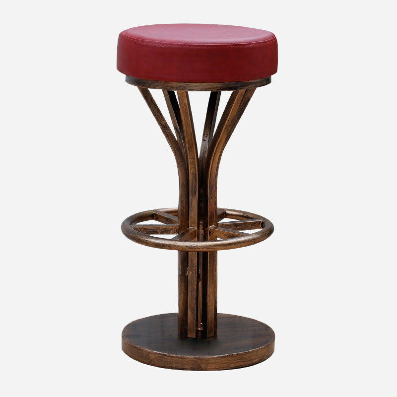 Contemporary Stainless Steel Counter Height Stools Backless Stool Clearhalo 'Bar Furniture' 'Bar Stools' 'bar_stools' 'furn' 'furn_bar_stools' 'Furniture' 'Kitchen & Dining Furniture' 6372333