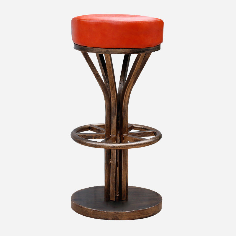 Contemporary Stainless Steel Counter Height Stools Backless Stool Clearhalo 'Bar Furniture' 'Bar Stools' 'bar_stools' 'furn' 'furn_bar_stools' 'Furniture' 'Kitchen & Dining Furniture' 6372335
