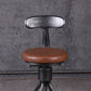 Industrial Metal Counter Height Stools Adjustable Bar Stool for Indoor Clearhalo 'Bar Furniture' 'Bar Stools' 'bar_stools' 'furn' 'furn_bar_stools' 'Furniture' 'Kitchen & Dining Furniture' 6372553