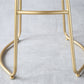 Contemporary Style Counter Stool Upholstered Bar Stool with Metal Base Clearhalo 'Bar Furniture' 'Bar Stools' 'bar_stools' 'furn' 'furn_bar_stools' 'Furniture' 'Kitchen & Dining Furniture' 6372607