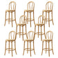 Taburete de bar de 4 patas Taburetes de madera de estilo industrial con altura de mostrador