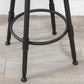 Industrial Armless Elevatable Counter Stool Iron Bar Stool with Pedal for Cafe Clearhalo 'Bar Furniture' 'Bar Stools' 'bar_stools' 'furn' 'furn_bar_stools' 'Furniture' 'Kitchen & Dining Furniture' 6373028
