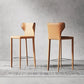 Glam Leather Counter Height Stools Low Back Bar Stools for Indoor Clearhalo 'Bar Furniture' 'Bar Stools' 'bar_stools' 'furn' 'furn_bar_stools' 'Furniture' 'Kitchen & Dining Furniture' 6373075