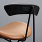 Glam Iron Counter Height Stools Cushion Barhocker für Bristol