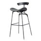 Glam Iron Counter Height Stools Cushion Barhocker für Bristol