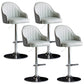 Industrial Metal Counter Height Stools Back Bar Stool for Living Room Grey Silver 4 Piece Set Clearhalo 'Bar Furniture' 'Bar Stools' 'bar_stools' 'furn' 'furn_bar_stools' 'Furniture' 'Kitchen & Dining Furniture' 6373209