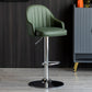 Industrial Metal Counter Height Stools Back Bar Stool for Living Room Green Silver 1 Piece Clearhalo 'Bar Furniture' 'Bar Stools' 'bar_stools' 'furn' 'furn_bar_stools' 'Furniture' 'Kitchen & Dining Furniture' 6373227
