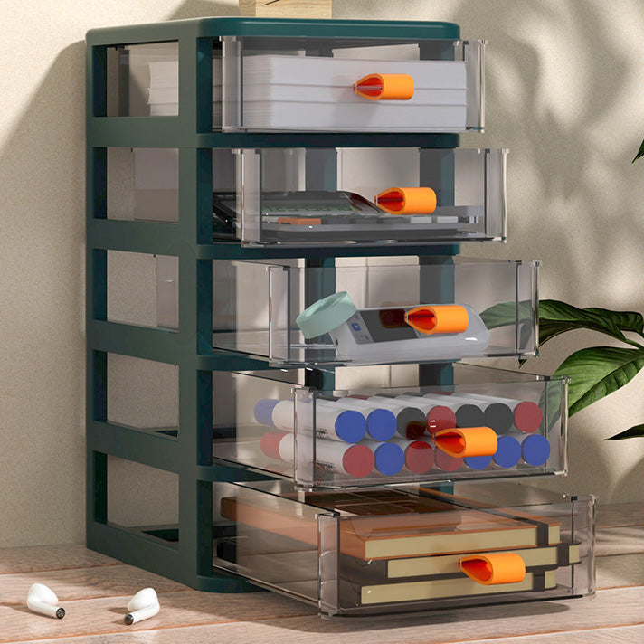 Transparenter Aktenschrank Plastik Plastik und Bürodateischrank mit Schubladen