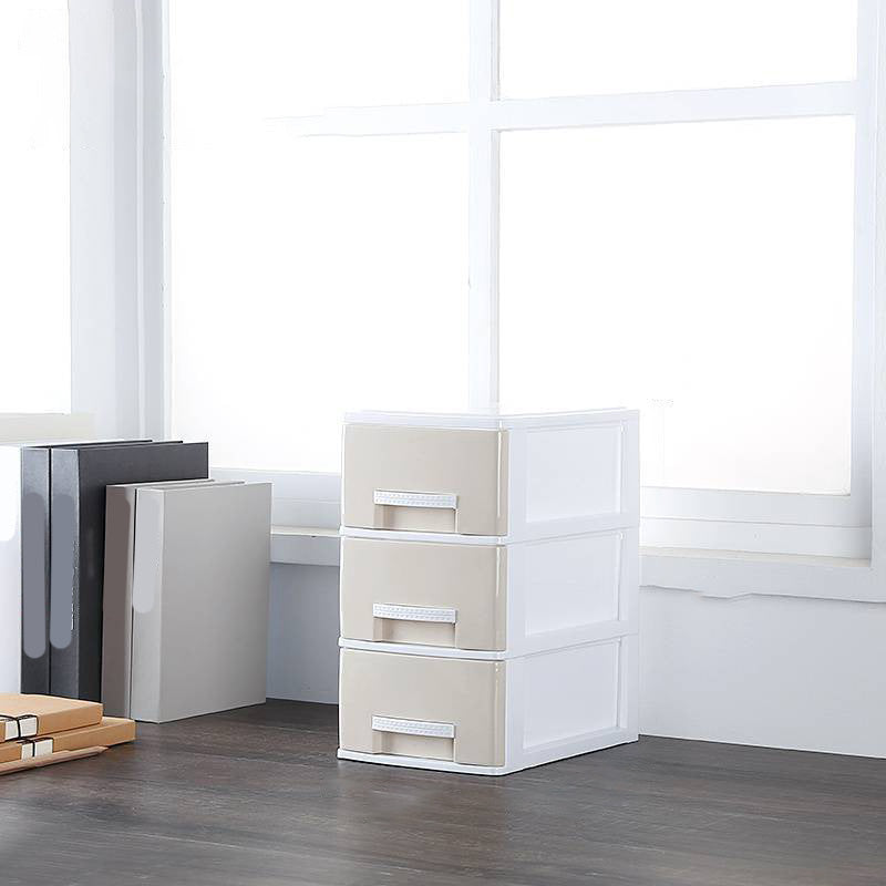 Zeitgenössischer Aktenschrank plastische seitliche Schubladen Aktenschrank für Zuhause und Büro