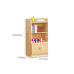 Modern Floor Vertical Bookshelf Brown Closed Back Wooden Shelf Bookcase for Bedroom Clearhalo 'Bookcases' 'furn' 'furn_bookcases' 'Furniture' 'Office Furniture' 6373680