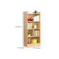 Modern Floor Vertical Bookshelf Brown Closed Back Wooden Shelf Bookcase for Bedroom Clearhalo 'Bookcases' 'furn' 'furn_bookcases' 'Furniture' 'Office Furniture' 6373683