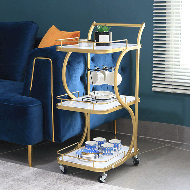 Table de préparation de préparation de métal de style moderne à usage domestique