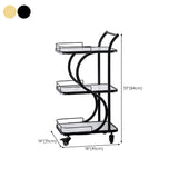Table de préparation de préparation de métal de style moderne à usage domestique
