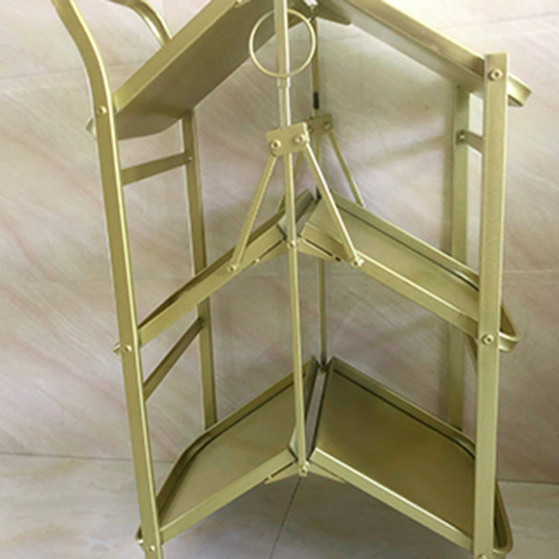 35.43 "H長方形の準備テーブルモダンスタイルの金属折りたたみ準備テーブル