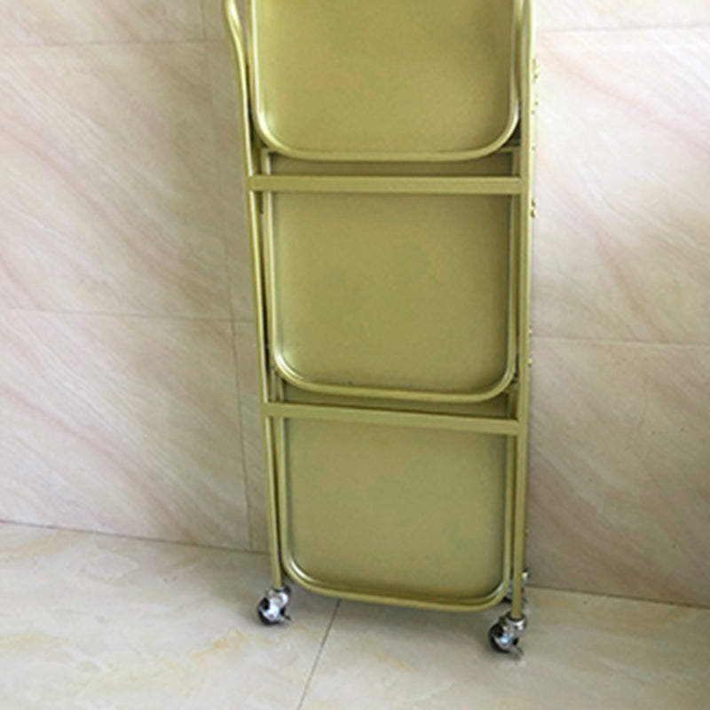 Tabella di preparazione rettangolare da 35,43 "tabella di preparazione a piegatura in metallo moderno