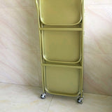 Tabella di preparazione rettangolare da 35,43 "tabella di preparazione a piegatura in metallo moderno