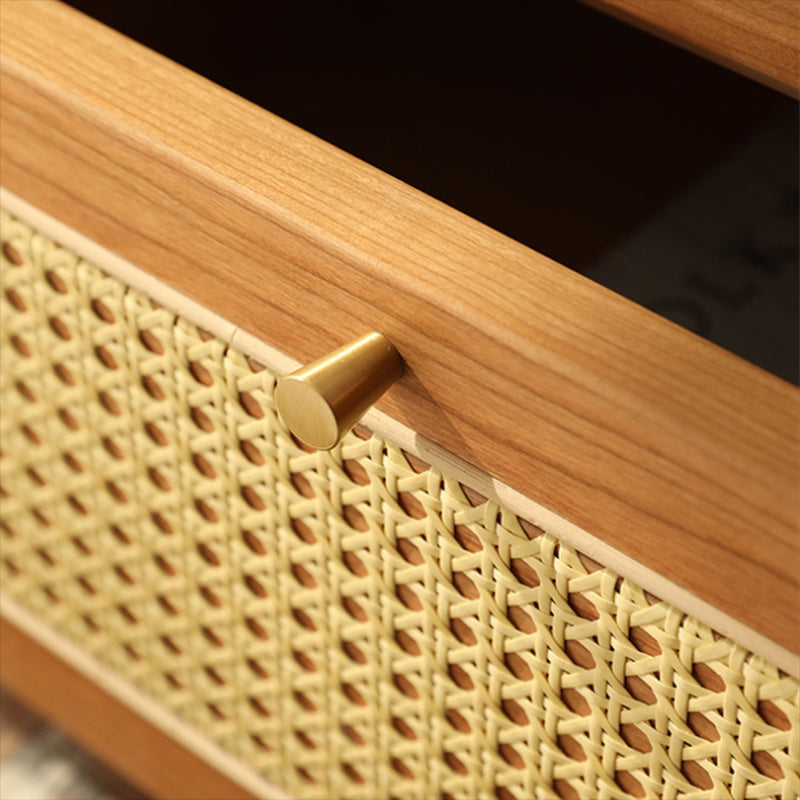 Contemporary Chest Rectangle Pine with Drawer Knobs Straight Legs Accent Chest Clearhalo 'Cabinets & Chests' 'cabinets_chests' 'furn' 'furn_cabinets_chests' 'Furniture' 'Living Room Furniture' 6376142