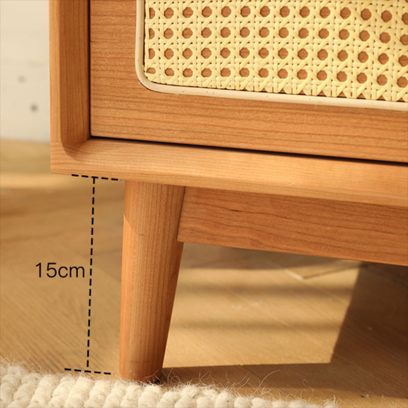 Contemporary Chest Rectangle Pine with Drawer Knobs Straight Legs Accent Chest Clearhalo 'Cabinets & Chests' 'cabinets_chests' 'furn' 'furn_cabinets_chests' 'Furniture' 'Living Room Furniture' 6376143