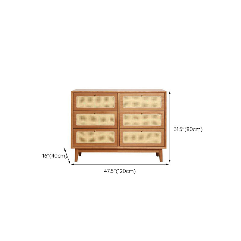 Contemporary Chest Rectangle Pine with Drawer Knobs Straight Legs Accent Chest Clearhalo 'Cabinets & Chests' 'cabinets_chests' 'furn' 'furn_cabinets_chests' 'Furniture' 'Living Room Furniture' 6376148
