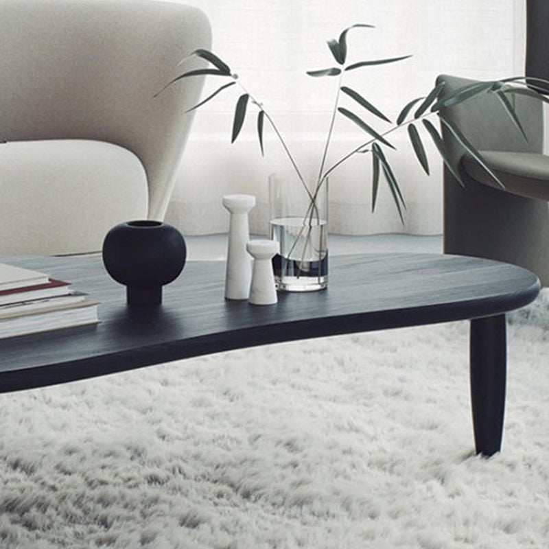 Table basse en bois massif table basse de style nordique pour le salon